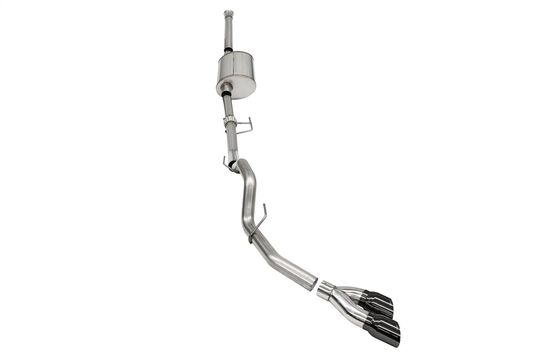Corsa Performance 21169BLK 3.0in. Single Side Exit Catback Exhaust System with Twin 4.0in. Pro Series® Tips - Truck Part Superstore