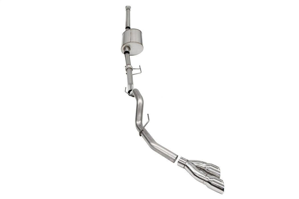 Corsa Performance 21169 3.0in. Single Side Exit Catback Exhaust System with Twin 4.0in. Pro Series® Tips - Truck Part Superstore
