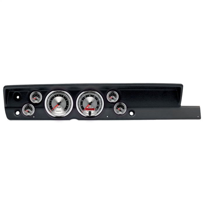 AutoMeter 2117-01 DIRECT FIT DASH KIT; (5in. X2; 2 1/16in. X4); PLYM CUDA NO HEAT 67-69; AMERICAN - Truck Part Superstore