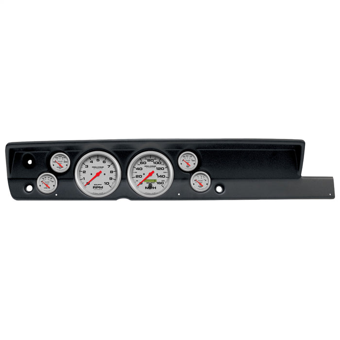 AutoMeter 2117-13 DIRECT FIT DASH KIT; (5in. X2; 2 1/16in. X4); PLYM CUDA NO HEAT 67-69; ULTRA-LIT - Truck Part Superstore