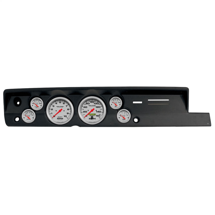 AutoMeter 2118-13 DIRECT FIT DASH KIT; (5in. X2; 2 1/16in. X4); PLYM CUDA HEAT 67-69; ULTRA-LITE - Truck Part Superstore