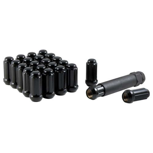 Gorilla Automotive 21188XLBC SD ACORN XL LUG 1/2 BLK BULK - Truck Part Superstore