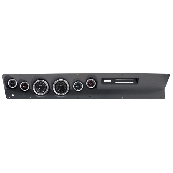 AutoMeter 2120-04 DIRECT FIT DASH KIT; (3 3/8in. X2; 2 1/16in. X4); DODGE DART AC 67-69; CHRONO - Truck Part Superstore