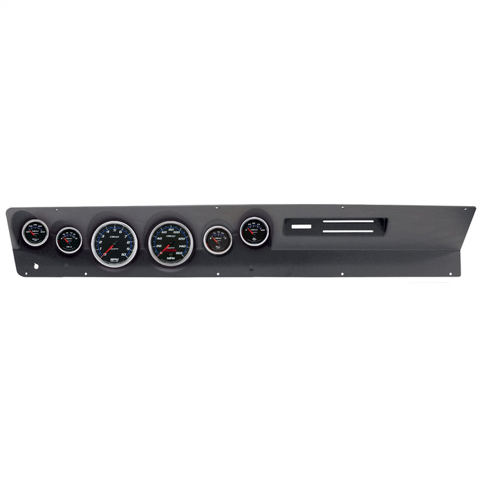 AutoMeter 2120-05 DIRECT FIT DASH KIT; (3 3/8in. X2; 2 1/16in. X4); DODGE DART AC 67-69; COBALT - Truck Part Superstore