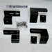 BrightSource 212007 LED Light Bar Bracket; Mounts 10 in. Or 20 in. LED Bar; - Truck Part Superstore