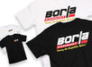 Borla 21208 Men's Motorsports White T-Shirt - Medium. - Truck Part Superstore
