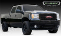 T-Rex Grilles 21210B Billet Series Grille; Aluminum; Black; Overlay/Bolt On; w/Logo Opening; - Truck Part Superstore