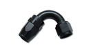 Vibrant Performance 21220 120 Degree Hose End Fitting; Hose Size: -20AN; 6061 Aluminum; Anodized Black; - Truck Part Superstore