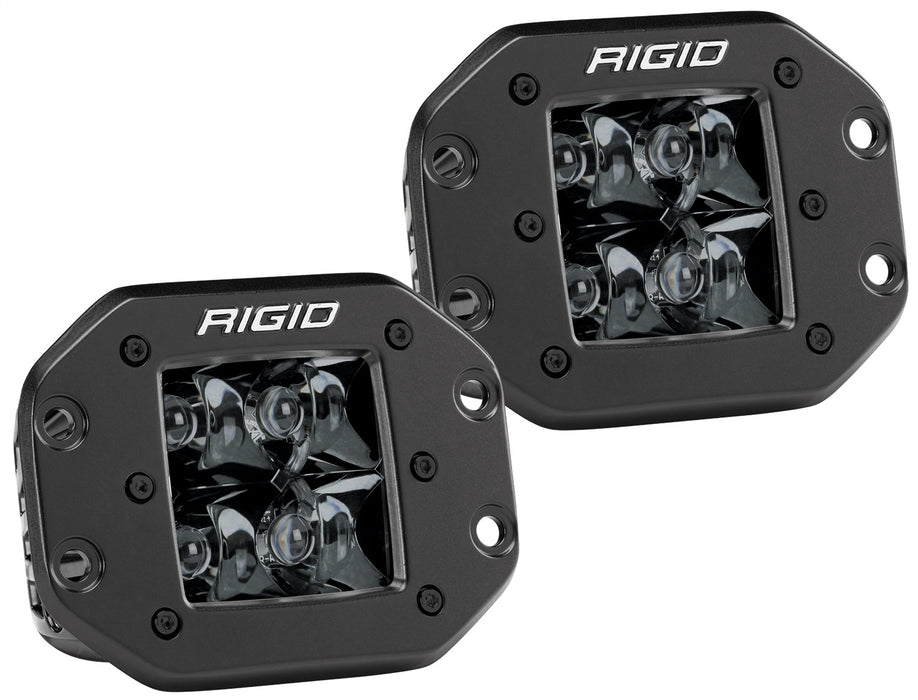 Rigid Industries 212213BLK Spot Flush Mount Midnight Pair D-Series Pro RIGID Industries - Truck Part Superstore