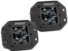 Rigid Industries 212213BLK Spot Flush Mount Midnight Pair D-Series Pro RIGID Industries - Truck Part Superstore