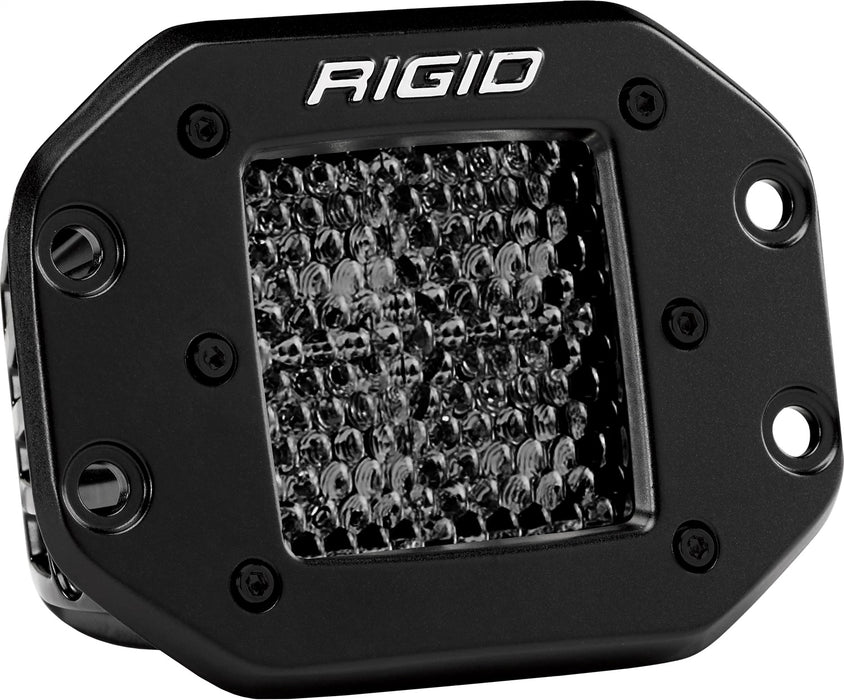 Rigid Industries 212513BLK Spot Diffused Midnight Flush Mount Pair D-Series Pro RIGID Industries - Truck Part Superstore