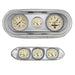 AutoMeter 2127-02 DIRECT FIT DASH KIT; NOVA 62-65; TACH/MPH/FUEL/OILP/WTMP/VOLT; ANTIQUE BEIGE - Truck Part Superstore