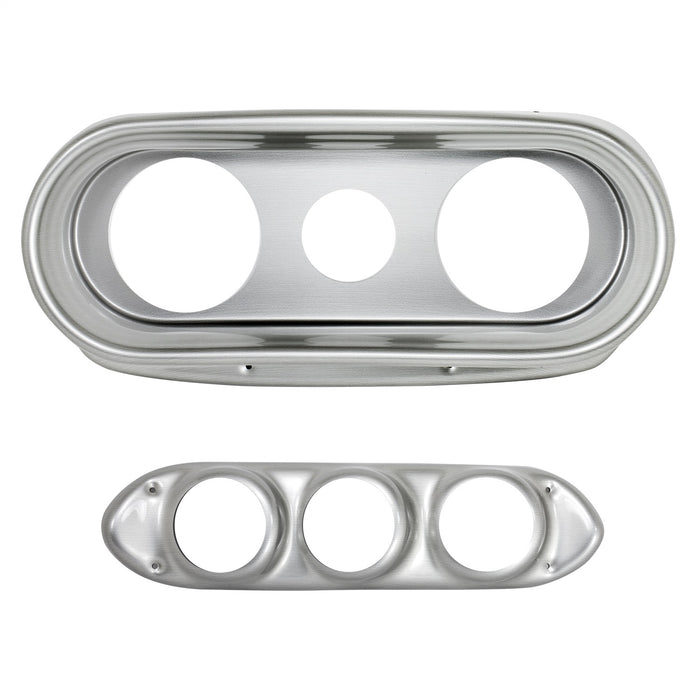 AutoMeter 7014-CH DIRECT FIT DASH KIT; NOVA 62-65; TACH/MPH/FUEL/OILP/WTMP/VOLT; CHRONO - Truck Part Superstore