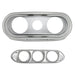 AutoMeter 7014-CH DIRECT FIT DASH KIT; NOVA 62-65; TACH/MPH/FUEL/OILP/WTMP/VOLT; CHRONO - Truck Part Superstore