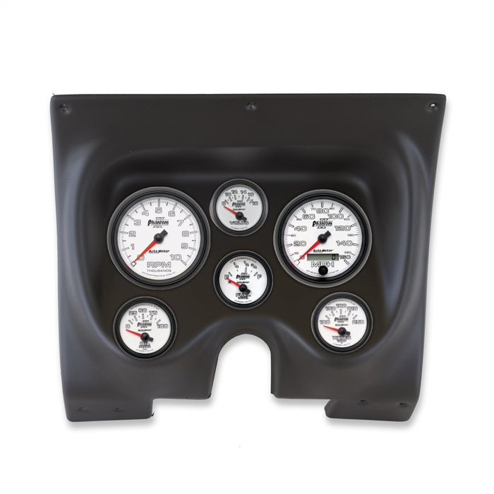 AutoMeter 2130-10 DIRECT FIT DASH KIT; CAMARO/FIREBIRD 67-68; TACH/MPH/FUEL/OILP/WTMP/VOLT; PHANTO - Truck Part Superstore