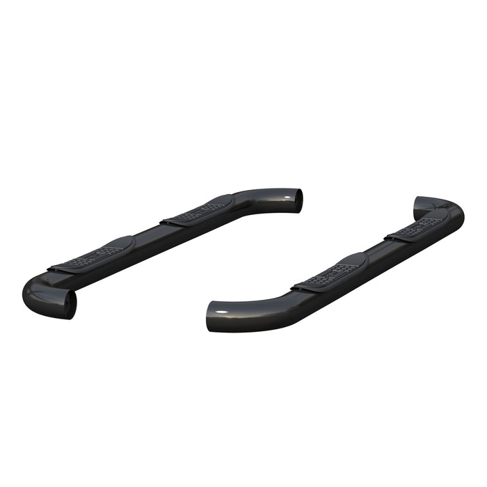 ARIES 213025 3in. Round Black Stainless Side Bars; Select Ford F-250; F-350 Super Duty - Truck Part Superstore