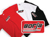 Borla 21304 Men's Checkered Red Crew Neck T-Shirt - Large. - Truck Part Superstore