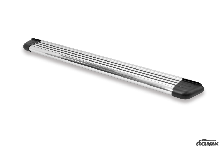 Romik 21315418 2017-Present Jeep Compass SUV Running Boards RB2-S Side Steps Stainless Steel Silver Romik - Truck Part Superstore