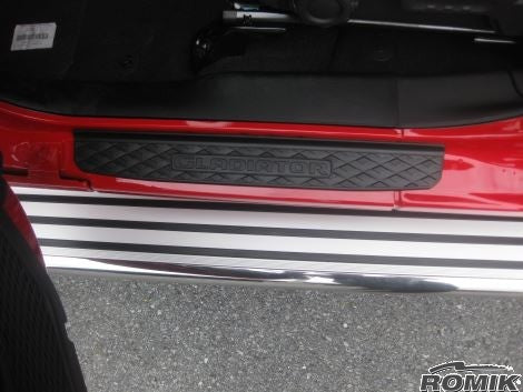 Romik 21316418 Jeep Gladiator Running Boards RB2-TS Side Steps 2020 - Present Polished Stainless Steel Romik - Truck Part Superstore