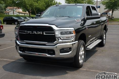 Romik 21345418 Dodge Ram HD Crew Cab Running Boards RB2-TS Side Steps 2019 - Present Polished Stainless Steel Romik - Truck Part Superstore