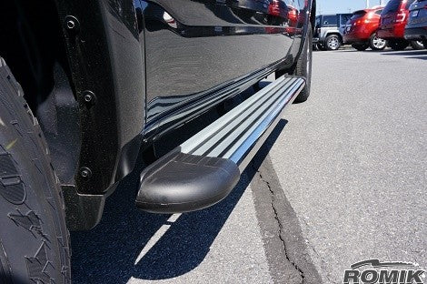 Romik 21345418 Dodge Ram HD Crew Cab Running Boards RB2-TS Side Steps 2019 - Present Polished Stainless Steel Romik - Truck Part Superstore