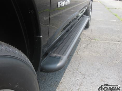 Romik 21345419 Dodge Ram HD Crew Cab Running Boards RB2-TB Side Steps 2019 - Present Anodized Black Romik - Truck Part Superstore