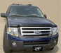 Stampede 2138-2 Vigilante Premium Hood Protector; Smoke; Front Grille; - Truck Part Superstore