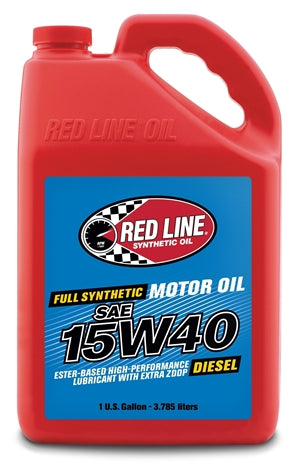 Red Line Oil 21405 15W40 Synthetic Motor Oil 1 Gallon Red Line Oil - Truck Part Superstore