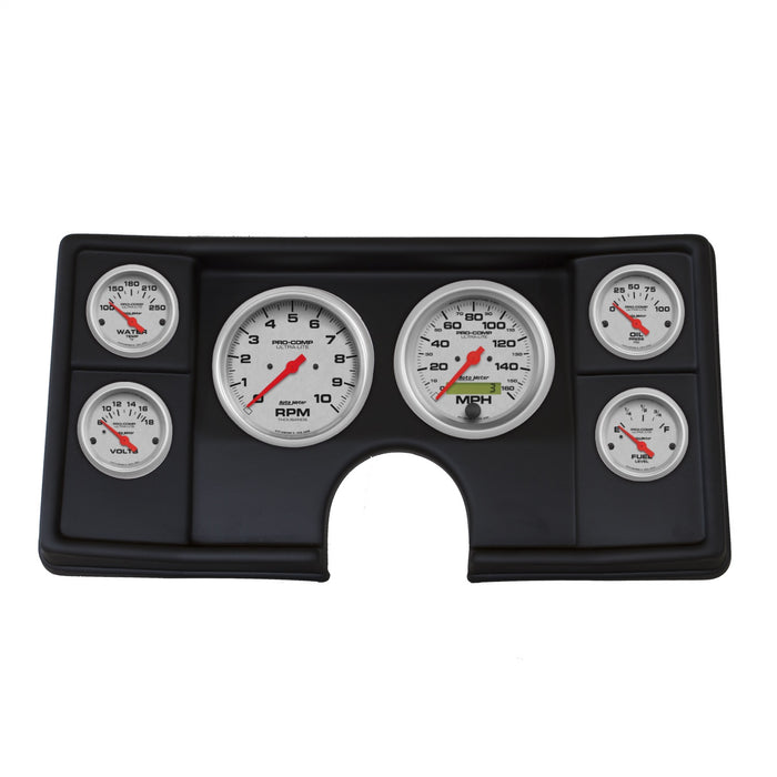 AutoMeter 2143-13 6 GAUGE DIRECT FIT DASH KIT; MALIBU/EL CAMINO/MONTECARLO 82-87; ULTRA-LITE - Truck Part Superstore