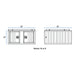 UWS DB-3636 Bright Aluminum 36in. x 36in. Single-Door Dog Box - Truck Part Superstore