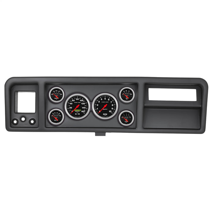 AutoMeter 2146-11 DIRECT FIT DASH KIT; FORD TRUCK 73-79; TACH/MPH/FUEL/OILP/WTMP/VOLT; SPORT-COMP - Truck Part Superstore