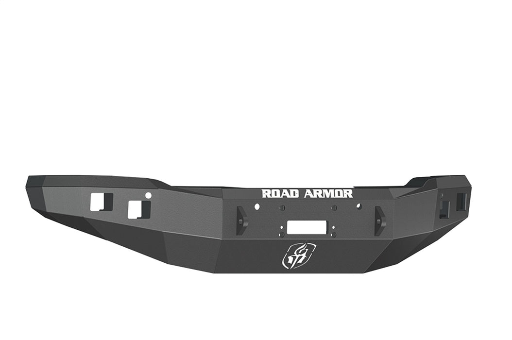 Road Armor 214R0B Stealth Winch Front Bumper; Steel; Satin Black; Square Fog Light Holes; - Truck Part Superstore