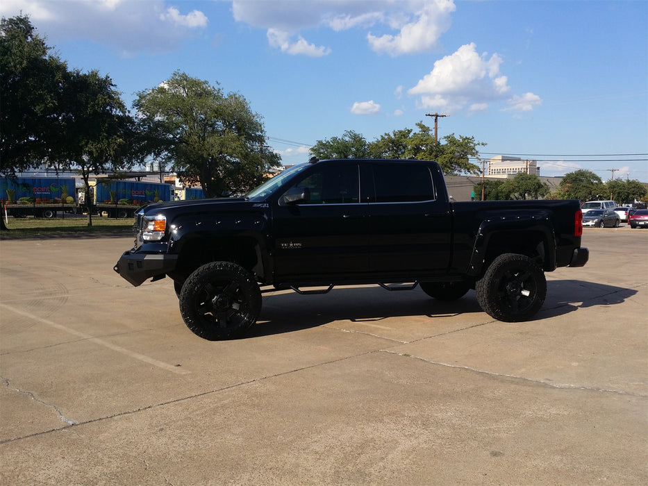 Road Armor 214R0B Stealth Winch Front Bumper; Steel; Satin Black; Square Fog Light Holes; - Truck Part Superstore