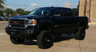 Road Armor 214R0B Stealth Winch Front Bumper; Steel; Satin Black; Square Fog Light Holes; - Truck Part Superstore