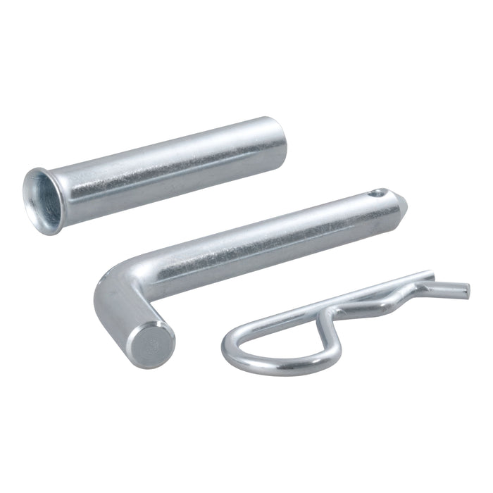 CURT 21502 1/2in. Hitch Pin with 5/8in. Adapter (1-1/4in. or 2in. Receiver; Zinc; Packaged) - Truck Part Superstore
