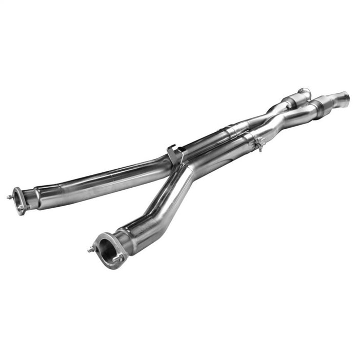 Kooks Custom Headers 21503200 3in. x 2-1/2in. SS Catted X-Pipe. 1997-2004 Corvette. Connects to OEM Exhaust. - Truck Part Superstore