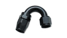 Vibrant Performance 21504 150 Degree Hose End Fitting; Hose Size: -4AN; 6061 Aluminum; Anodized Black; - Truck Part Superstore