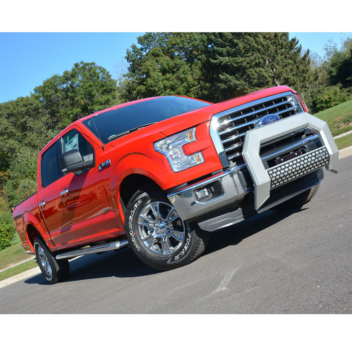 ARIES 2153002 AdvantEDGE 5-1/2in. Chrome Aluminum Bull Bar; Select Ford F250; F350; F450; F550 - Truck Part Superstore