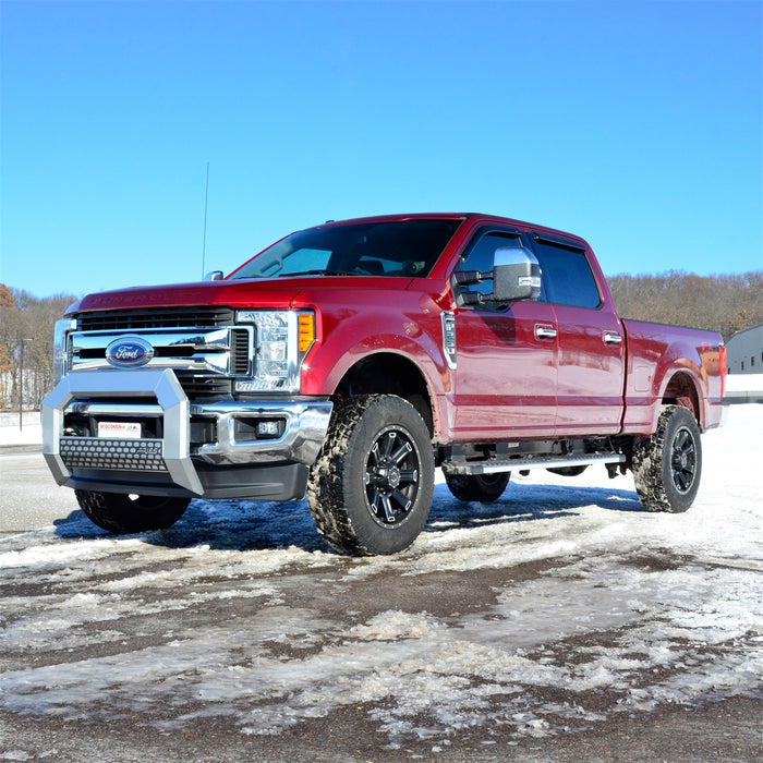 ARIES 2153003 AdvantEDGE 5-1/2in. Chrome Aluminum Bull Bar; Select Ford F250; F350; F450; F550 - Truck Part Superstore