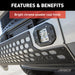 ARIES 2154101 AdvantEDGE 5-1/2in. Chrome Aluminum Bull Bar with Lights; Select Silverado; Sier - Truck Part Superstore