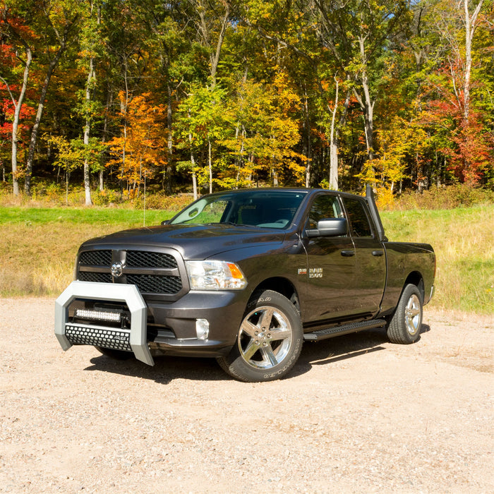 ARIES 2155001 AdvantEDGE 5-1/2in. Chrome Aluminum Bull Bar; Select Dodge; Ram 2500; 3500 - Truck Part Superstore