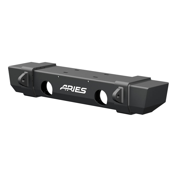 ARIES 2156000 TrailCrusher Jeep Wrangler JK Steel Front Bumper; 12.5K - Truck Part Superstore