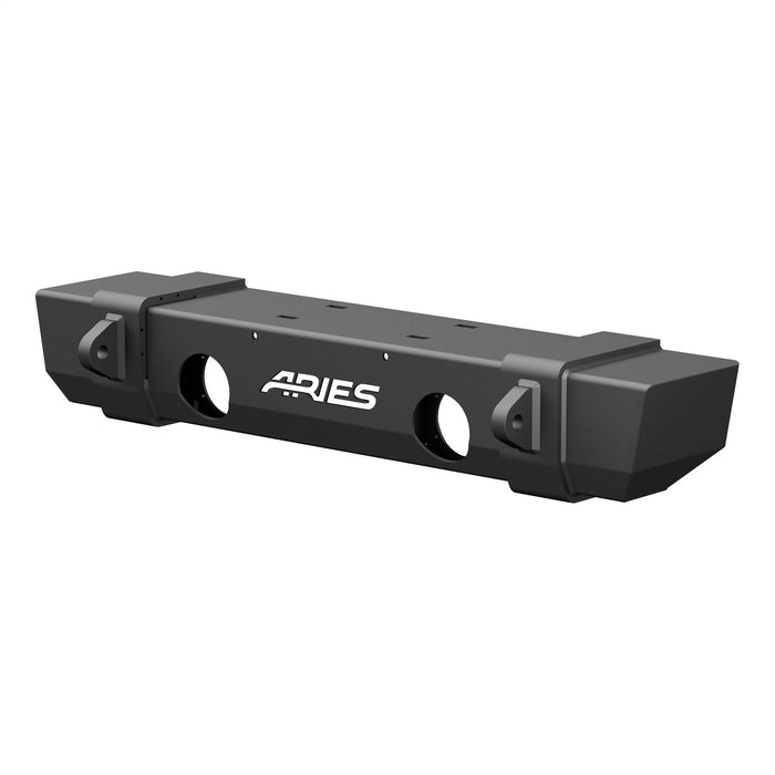 ARIES 2156000 TrailCrusher Jeep Wrangler JK Steel Front Bumper; 12.5K - Truck Part Superstore