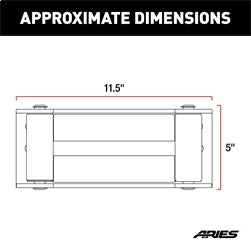 ARIES 2156071 ARIES 2156071 Winch Roller Fairlead - Truck Part Superstore