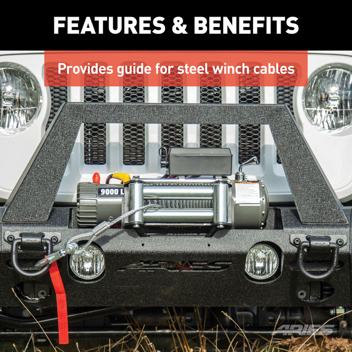 ARIES 2156071 ARIES 2156071 Winch Roller Fairlead - Truck Part Superstore