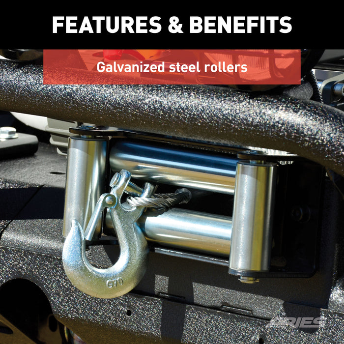 ARIES 2156071 ARIES 2156071 Winch Roller Fairlead - Truck Part Superstore