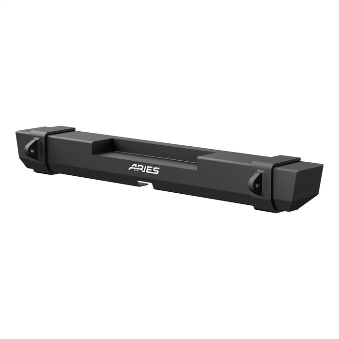 ARIES 2157000 TrailCrusher Jeep Wrangler JK Steel Rear Bumper; 12.5K - Truck Part Superstore