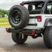 ARIES 2157000 TrailCrusher Jeep Wrangler JK Steel Rear Bumper; 12.5K - Truck Part Superstore