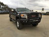 Road Armor 215R5B Stealth Winch Front Bumper; Lonestar Guard; Satin Black; Square Fog Light Holes; - Truck Part Superstore