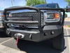 Road Armor 215R5B Stealth Winch Front Bumper; Lonestar Guard; Satin Black; Square Fog Light Holes; - Truck Part Superstore